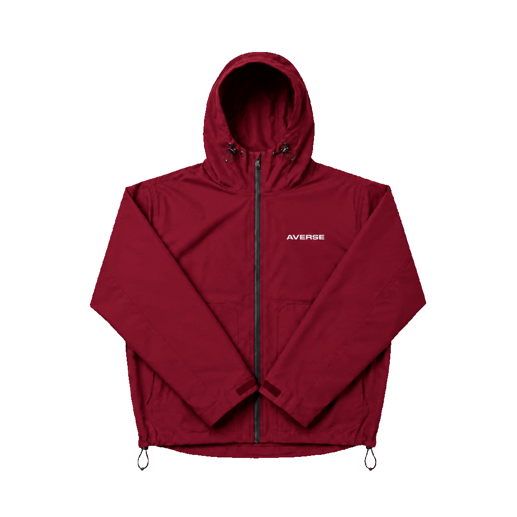 Rouge AVERSE Imperméable léopard réactif à l'eau - Rouge