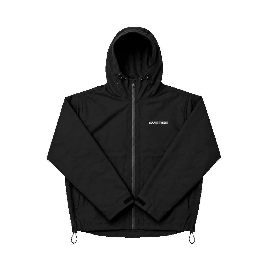 AVERSE Imperméable léopard réactif à l'eau - Noir