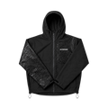 AVERSE Imperméable léopard réactif à l'eau - Noir