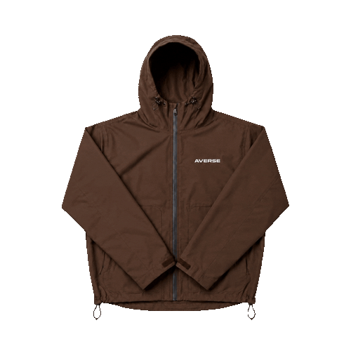 MARRON AVERSE Imperméable léopard réactif à l'eau - Marron