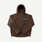MARRON AVERSE Imperméable léopard réactif à l'eau - Marron